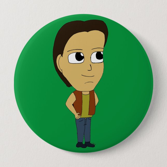 Badge Rond 10 Cm chibi (Devant)