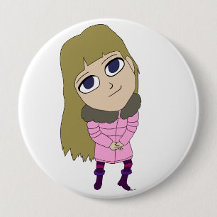 Badge Rond 10 Cm chibi