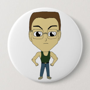 Badge Rond 10 Cm chibi