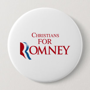 Badge Rond 10 Cm CHRÉTIENS POUR ROMNEY.png