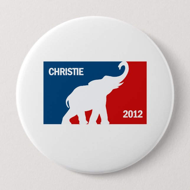 BADGE ROND 10 CM CHRISTIE 2012 PRO (Devant)