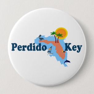Badge Rond 10 Cm Clé de Perdido