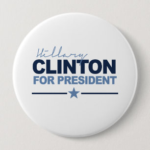 BADGE ROND 10 CM CLINTON 2016 SIGNERICA - .PNG