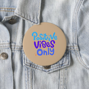 BADGE ROND 10 CM COLORFULL CADEAU MOM SOEUR BOSS ENSEIGNANT AMI