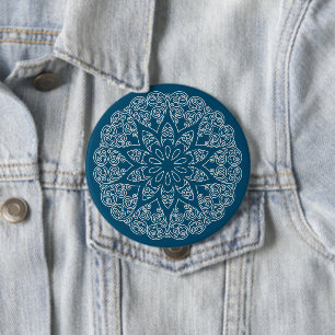 Badge Rond 10 Cm Coloriez Votre Propre MANDALA - Livre de Coloriage