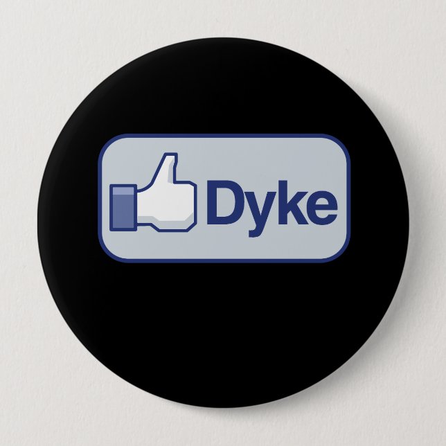BADGE ROND 10 CM COMME LES FILLES BUTCH (Devant)
