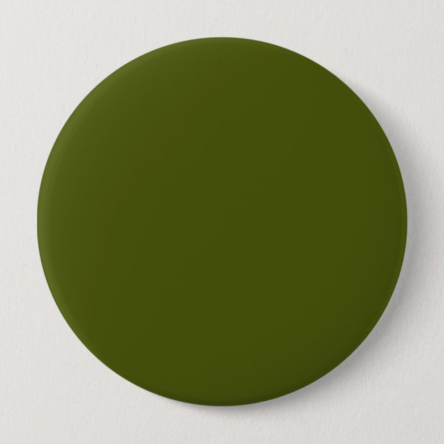 Badge Rond 10 Cm Couleur ferme vert olive (Devant)