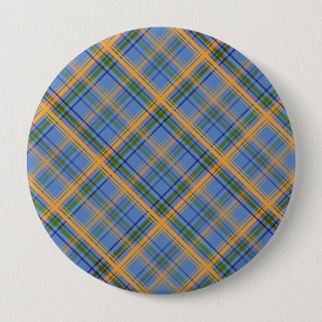 Badge Rond 10 Cm Création géométrique Abstraite (Devant)
