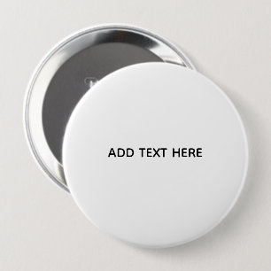 Badge Rond 10 Cm Créez votre propre blanc