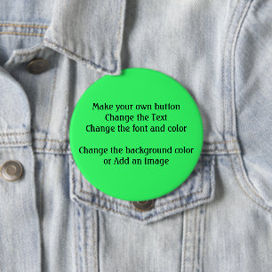 Badge Rond 10 Cm Créez votre propre bouton unique