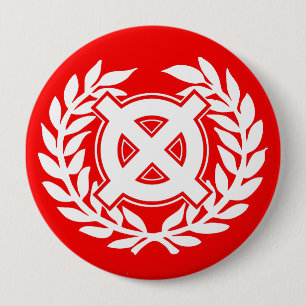 Badge Rond 10 Cm Croix celtique