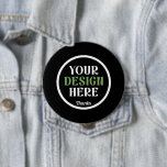 Badge Rond 10 Cm custom, unique, sleek & minimalist<br><div class="desc">This design is accessible to all. Feel free to customize the logo,  images,  text,  and colors according to your preferences. Thank you very much.</div>