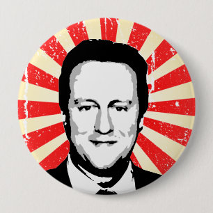 Badge Rond 10 Cm David Cameron