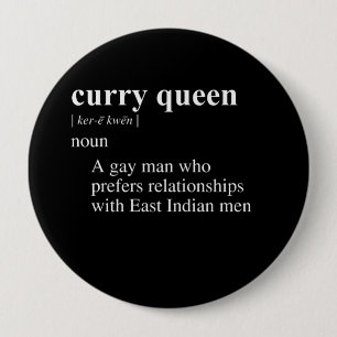 BADGE ROND 10 CM DÉFINITION DE LA REINE DE L'ACQUISITION