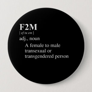 BADGE ROND 10 CM DÉFINITION F2M