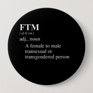 BADGE ROND 10 CM DÉFINITION FTM