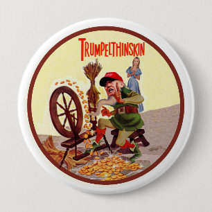 Badge Rond 10 Cm Donald Trumpelthinskin
