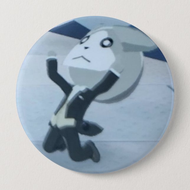 Badge Rond 10 Cm Douleur -  (Devant)
