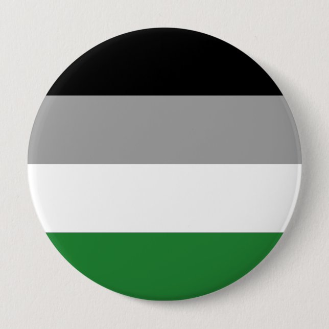 Badge Rond 10 Cm Drapeau de fierté androphile (Devant)