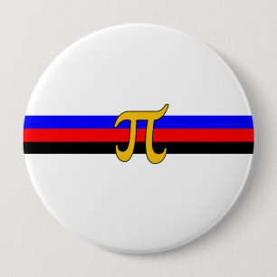 Badge Rond 10 Cm Drapeau de la Fierté polyamérale
