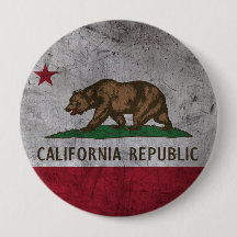 Drapeau grunge de la Californie