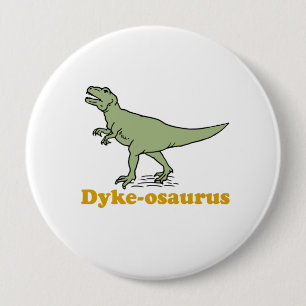 Badge Rond 10 Cm Dykeasaurus