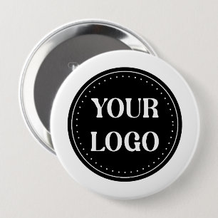 Badge Rond 10 Cm élégant, contemporain, poli et personnalisable