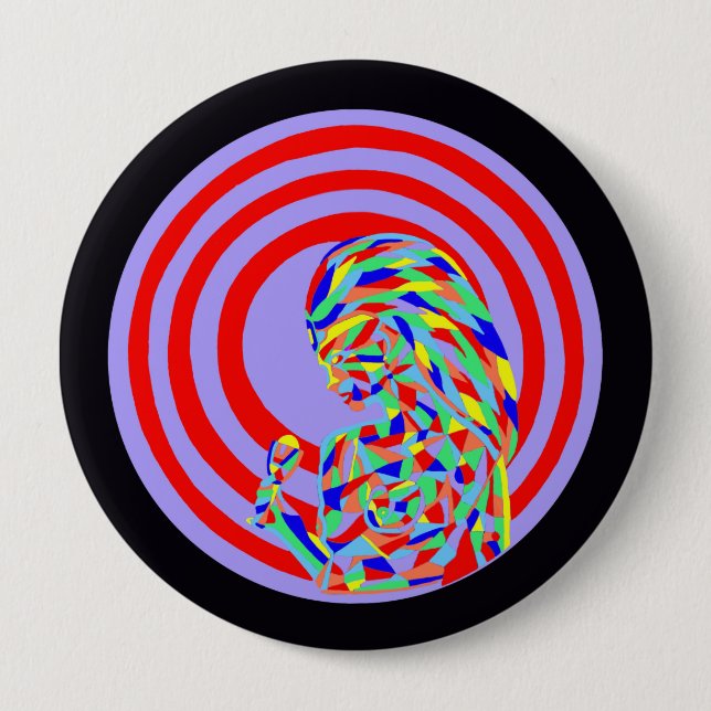 Badge Rond 10 Cm Elixir (Devant)