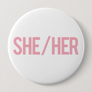 Badge Rond 10 Cm Elle/ses boutons