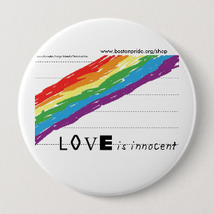 Badge Rond 10 Cm Énorme innocent