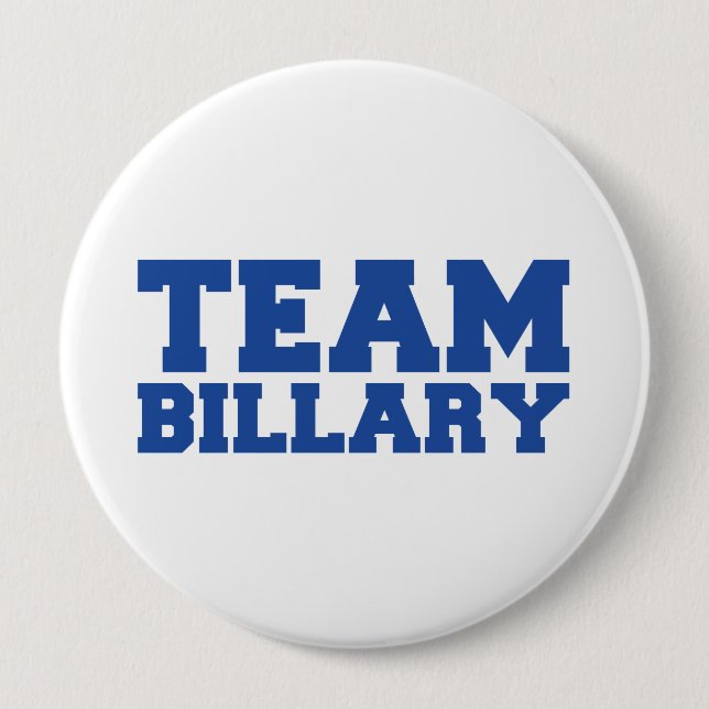 Badge Rond 10 Cm ÉQUIPE BILLARY CLINTON.png (Devant)