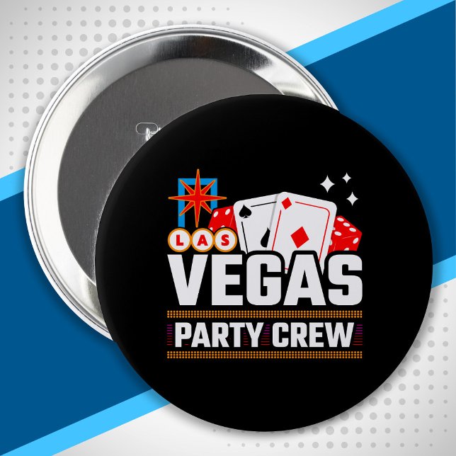 Badge Rond 10 Cm Équipe de Las Vegas (Créateur téléchargé)