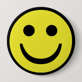 Badge Rond 10 Cm face rétro