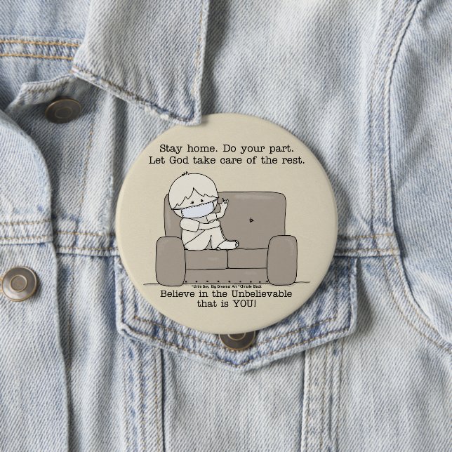 Badge Rond 10 Cm Fais Ta Part (En situation)