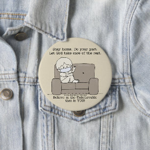 Badge Rond 10 Cm Faites votre part