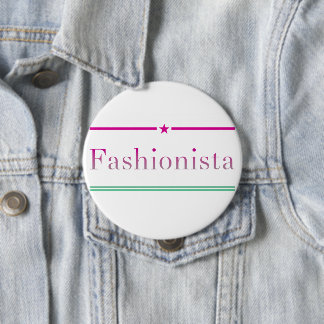Badge Rond 10 Cm Fashionista