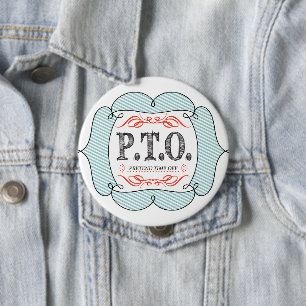Badge Rond 10 Cm Félicitations drôles Promu en Congés fictifs