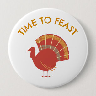 Badge Rond 10 Cm Fête De Cette Turquie