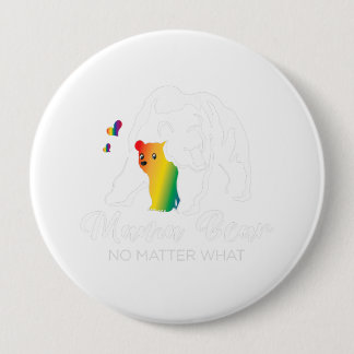 Badge Rond 10 Cm Fier Maman Peu Importe Ce Lgbtq Lgbt Maman Pride M