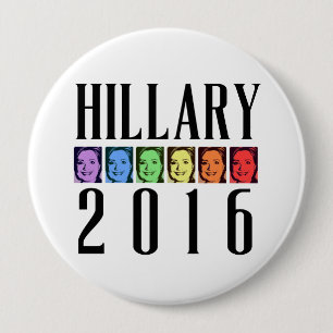 BADGE ROND 10 CM FIERTÉ 2016 DE HILLARY - .PNG