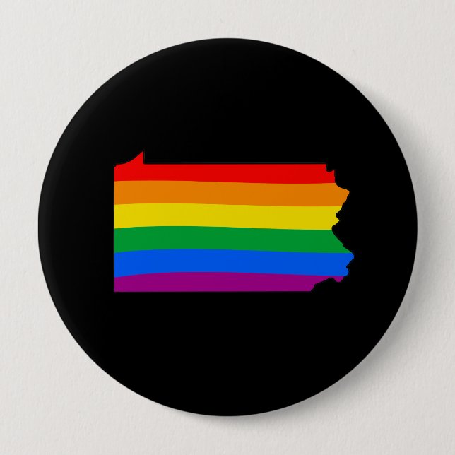 BADGE ROND 10 CM FIERTÉ DE LA PENNSYLVANIE - .PNG (Devant)