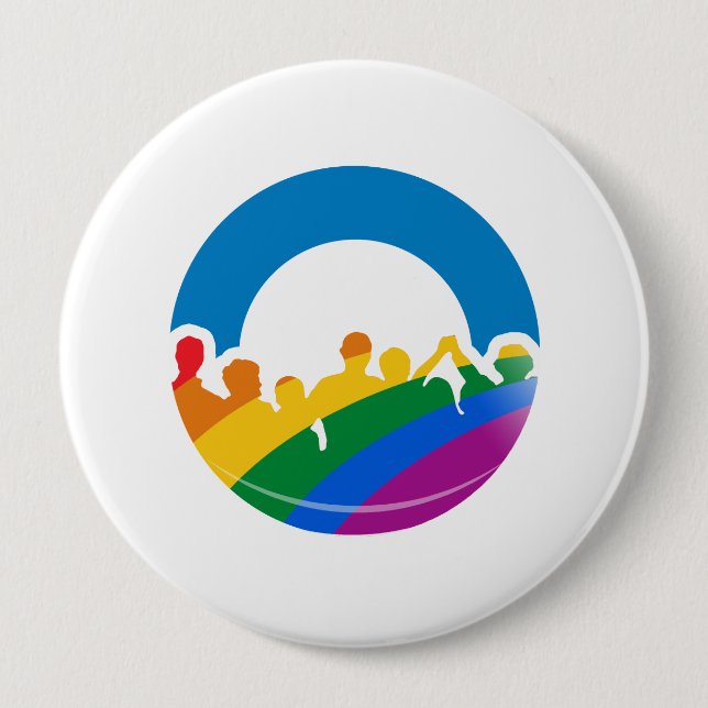 Badge Rond 10 Cm Fierté du DNC 2012 (Devant)