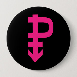 Badge Rond 10 Cm Fierté transexuelle -