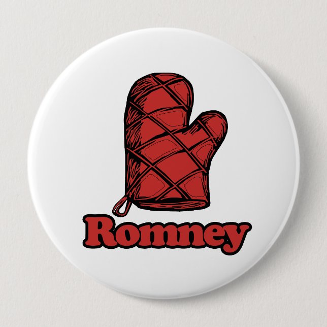 Badge Rond 10 Cm Four Mitt Romney .png (Devant)