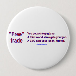 Badge Rond 10 Cm FreeTradeGizmo