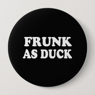 BADGE ROND 10 CM FRUNK AS DUCK