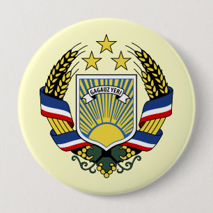 Badge Rond 10 Cm Gagauzia, Moldau