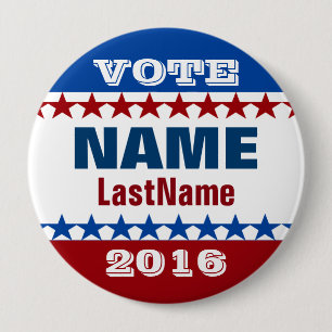 Badge Rond 10 Cm Gagnez votre campagne