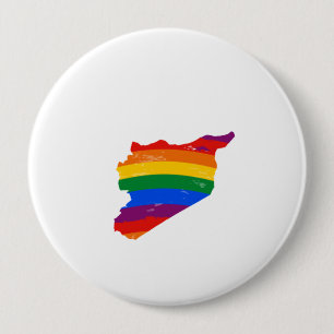 BADGE ROND 10 CM GAY PRIDE DE LA SYRIE