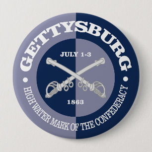 Badge Rond 10 Cm Gettysburg (B&G)